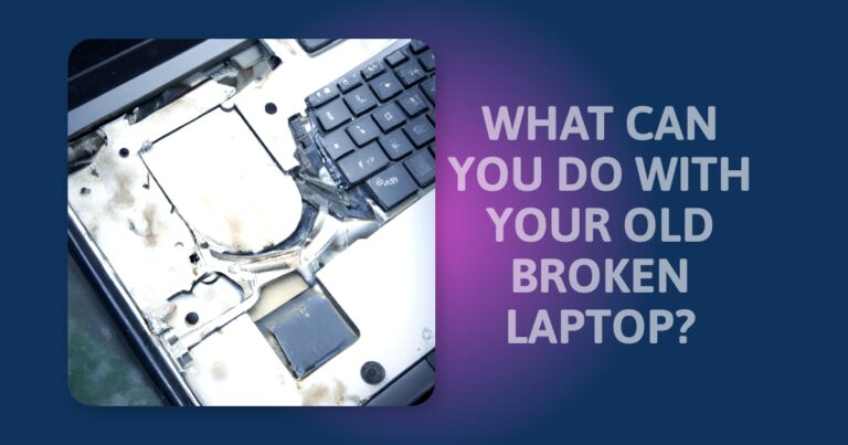 7 Creative Ways To Reuse Your Old Broken Laptop